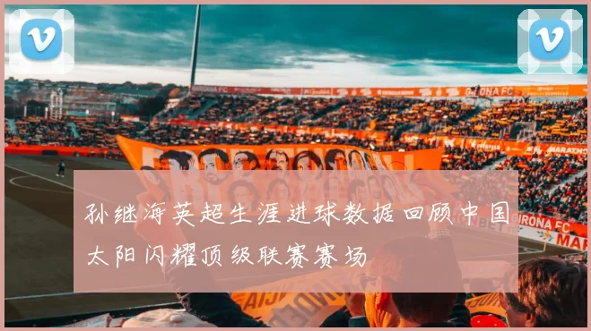 孙继海英超生涯进球数据回顾中国太阳闪耀顶级联赛赛场